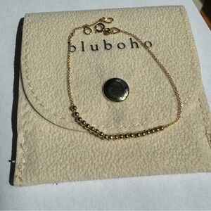 Bluboho Abacus Bead Bracelet 14k yellow gold